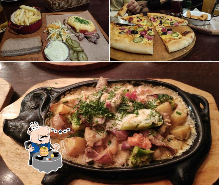 Блюда в "Сеновале"