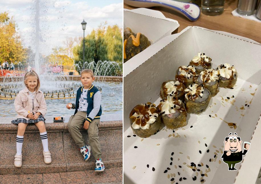 Насладитесь напитками из бара "Суши-Эра"