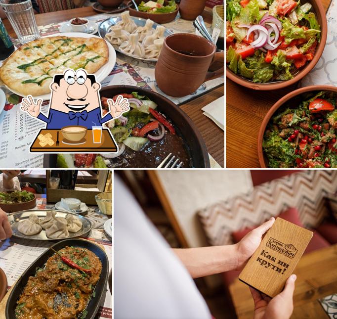 Еда в "Старик Хинкалыч"