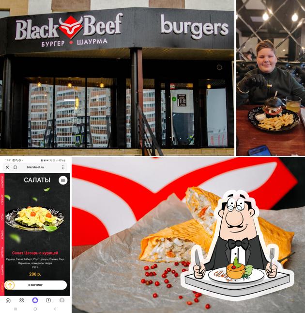 Еда в "Black Beef"