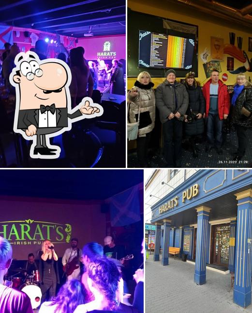 Интерьер "Harat's pub (Хэрата'са Паб)"