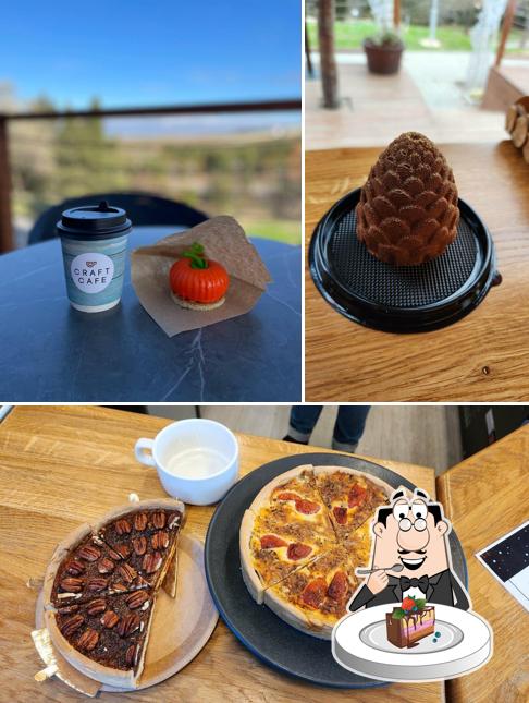 Шоколадный торт в "Craft Cafe"