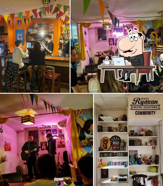 Посмотрите на внутренний интерьер "Червячка"