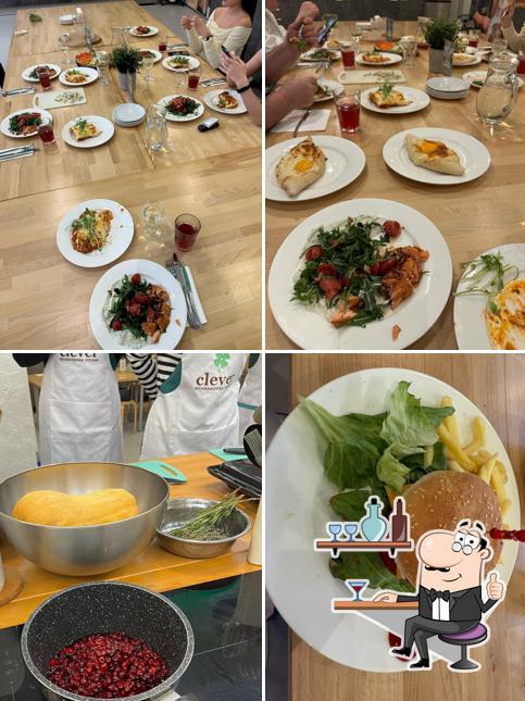 Посмотрите на внутренний интерьер "Кулинарная студия Clever"