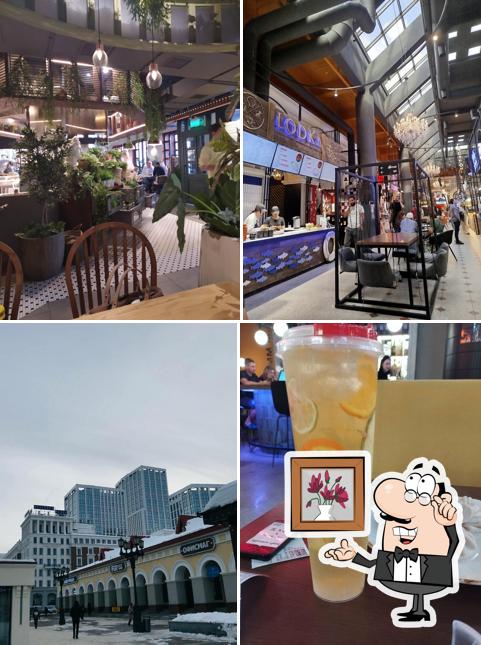 Посмотрите на внутренний интерьер "Гостиного Двора"