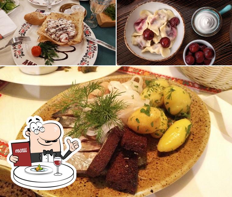 Блюда в "Диканьке"