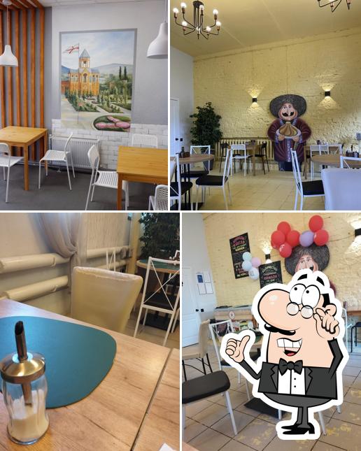 Интерьер "Хинкальная Застава"