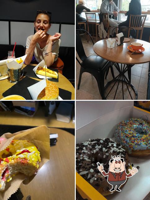 Еда в "Mr. Donut"