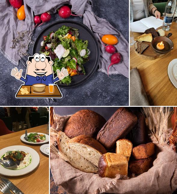 Блюда в "Ухвате"