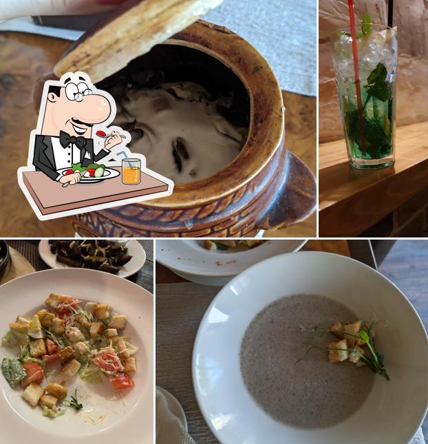 Блюда в "Кафе "У Сяброу""