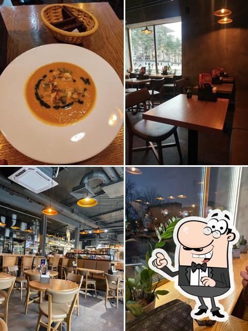 Посмотрите на внутренний интерьер "Рыбная мануфактура № 1"