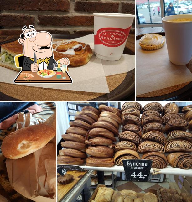 Еда в "Булочной Ф. Вольчека № 54"