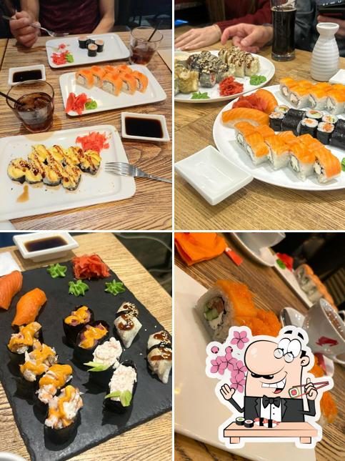 В "Тэмаках" вы можете попробовать суши