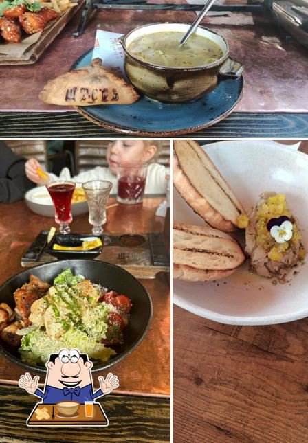 Клэм-чаудер в "Петровский Штофъ"