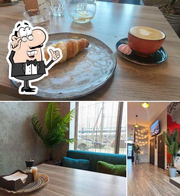 Посмотрите на внутренний интерьер "Кофеёк"