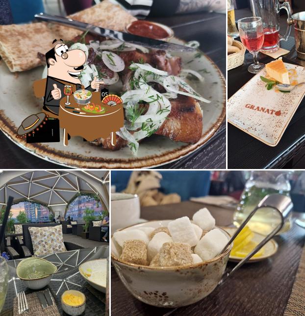 Еда в "Гранате"