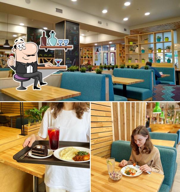 Посмотрите на внутренний интерьер "Вилки-ложки"