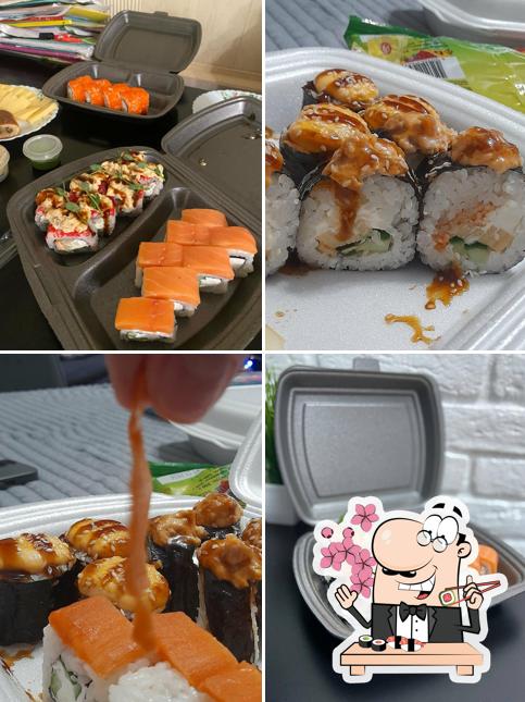 Закажите различные сеты суши