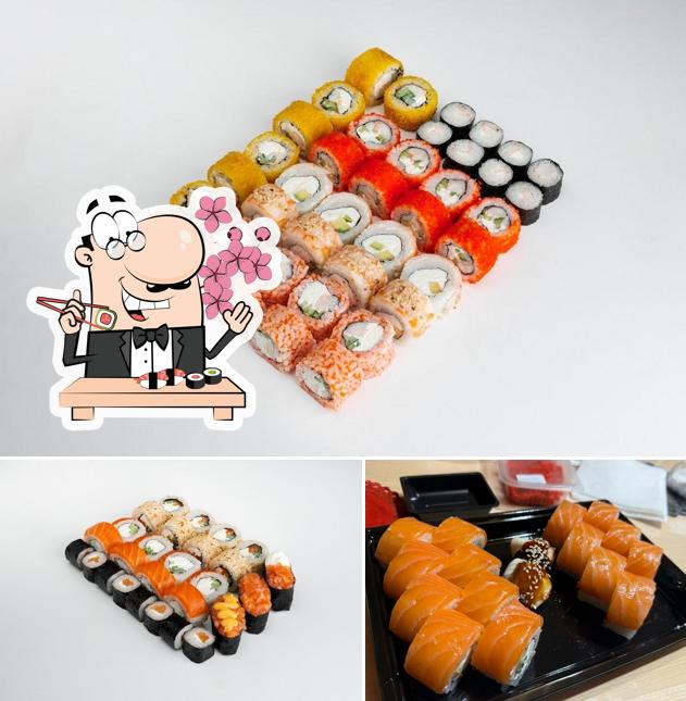 Отведайте разные сеты суши