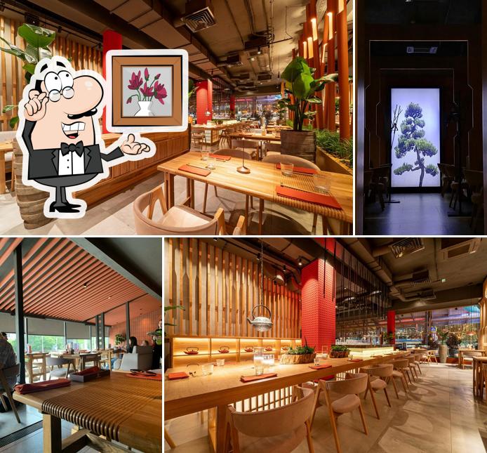 Интерьер "Тануки"