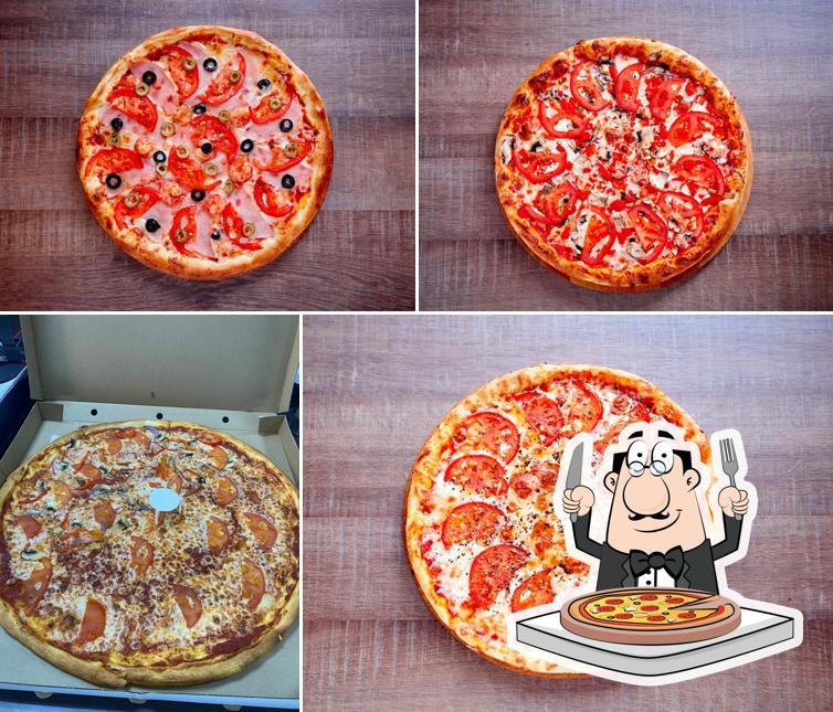 Закажите разные варианты пиццы