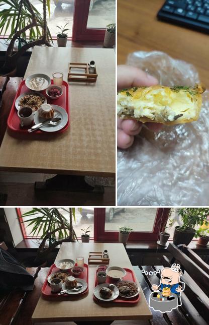 Помимо прочего, в Утро есть еда и внутреннее оформление