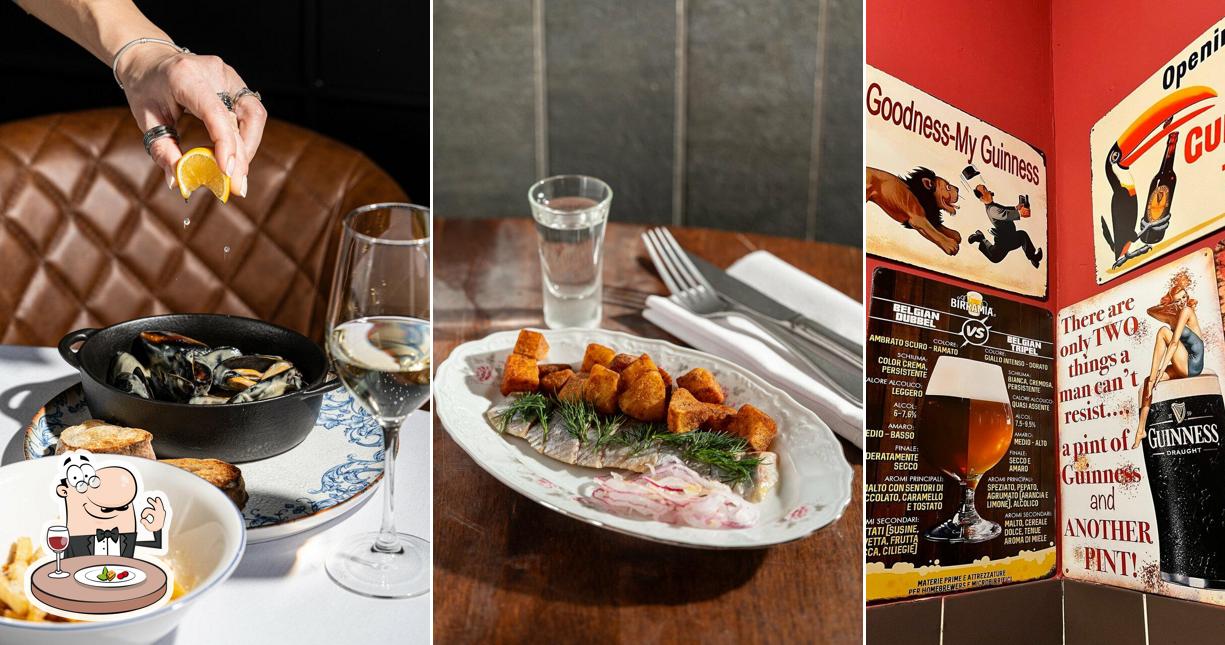 Блюда в "Black Rabbit Pub"