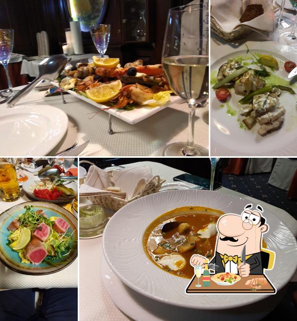 Блюда в "Рыбном ресторане «Посейдон»"