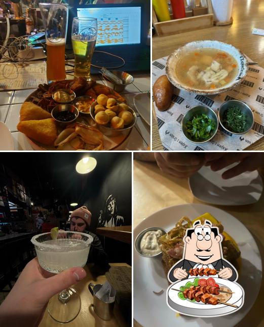 Блюда в "Баре КАПИТАЛ"