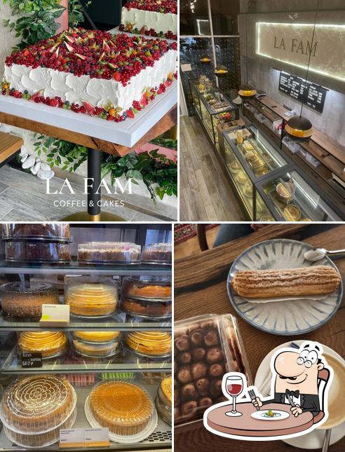 Блюда в "La Fam"