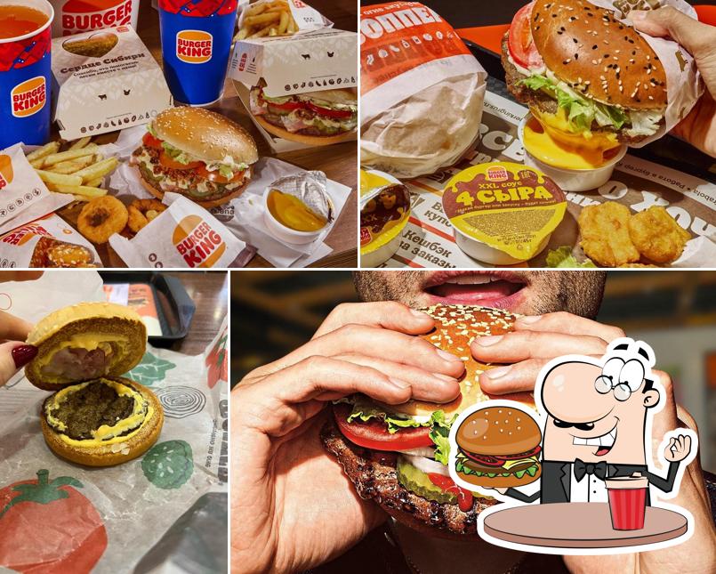 Закажите гамбургеры в "Бургер Кинг"