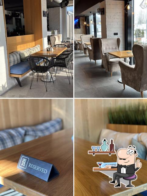 Посмотрите на внутренний интерьер "Гости мини"