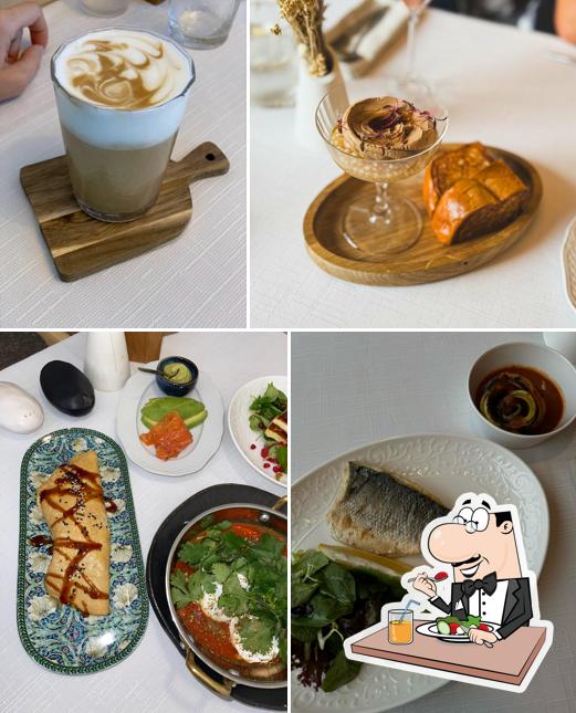 Шоколадный мусс в "Hands Bistro"