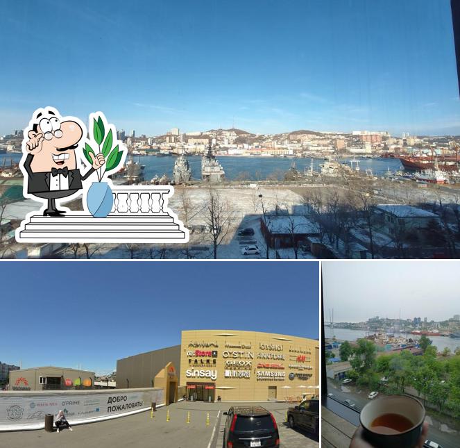 Наслаждайтесь пейзажем, который открывается из "Чайхоны Хлопок"