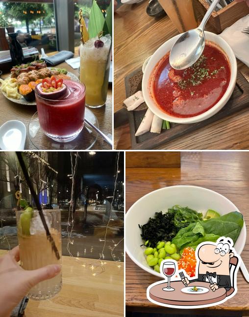 Еда в "Roppongi"