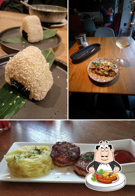 Еда в "Gourmetto городском кафе"