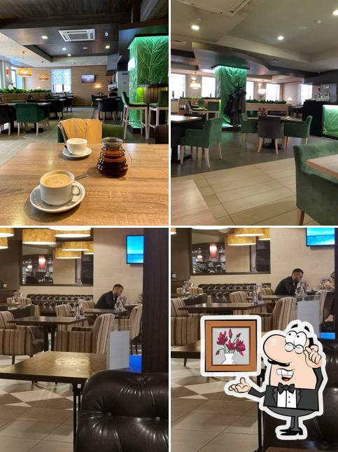 Интерьер "кафе Мята"