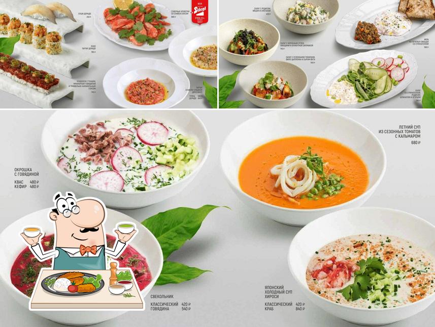 Еда в "Roppongi"