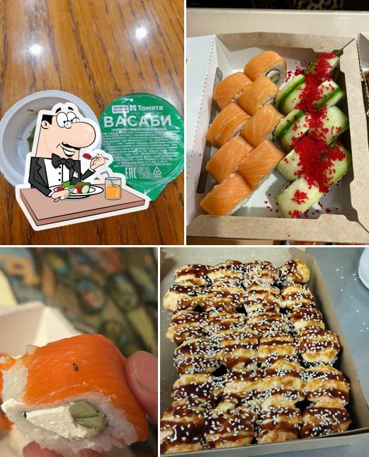 Еда в "Томята Тосуши"