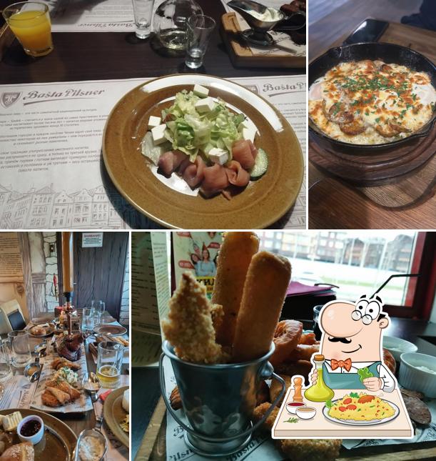 Блюда в "Басте Пилснэ"