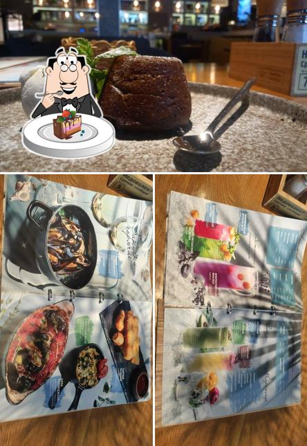 Шоколадный торт в "Санта Паста"