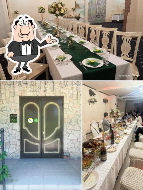 Посмотрите на внутренний интерьер "Мюнхена"