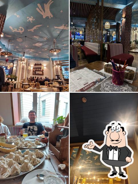 Посмотрите на внутренний интерьер "Старик Хинкалыч"