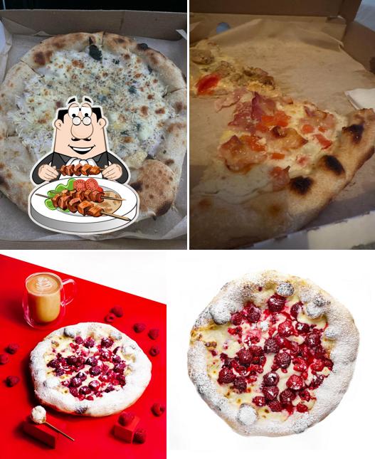 Еда в "Leone Pizza"