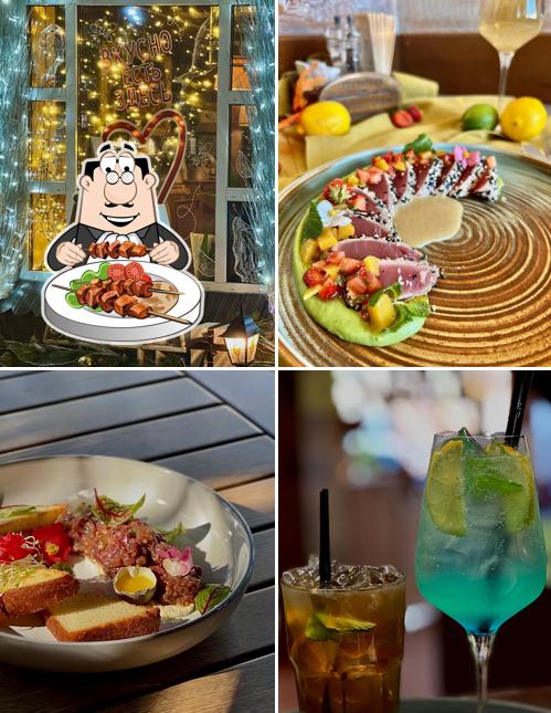 Блюда в "Старом Городе, ресторане"