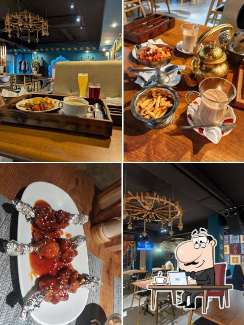 Посмотрите на внутренний интерьер "Нура-Таджа"