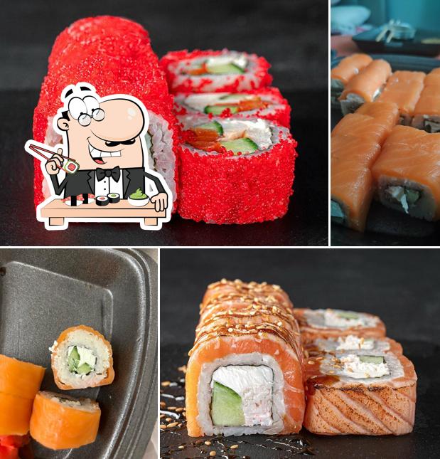 В "Rolling Rolls" предлагают суши и роллы