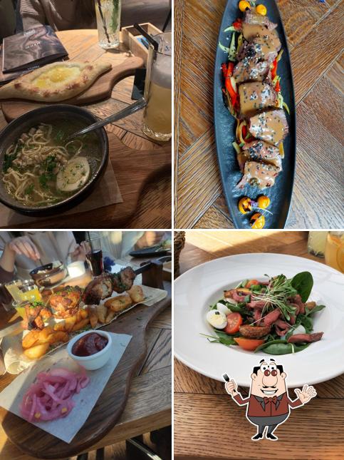 Еда в "Хурме"