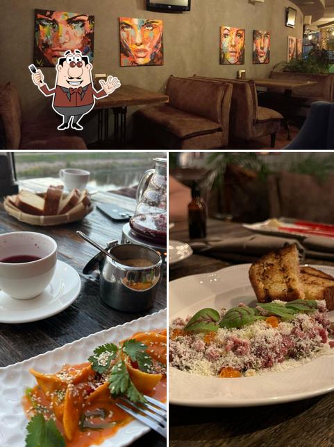 Помимо прочего, в Восток-Запад есть еда и внутреннее оформление