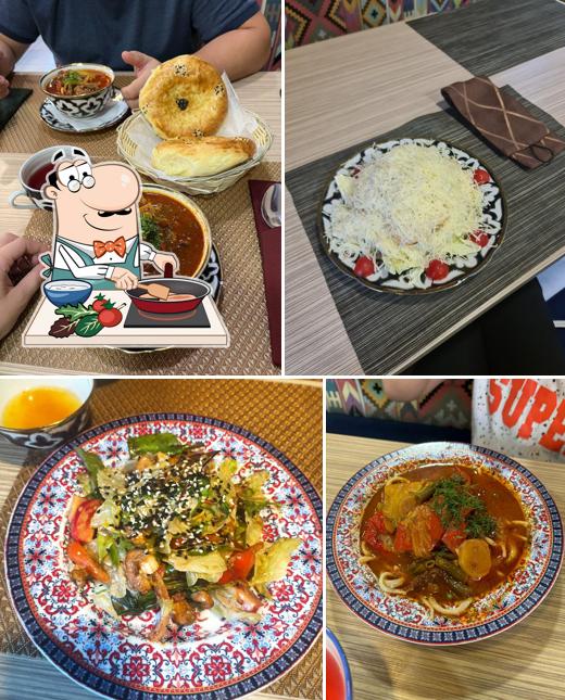 Курица с соусом карри в "Восточный квартал"